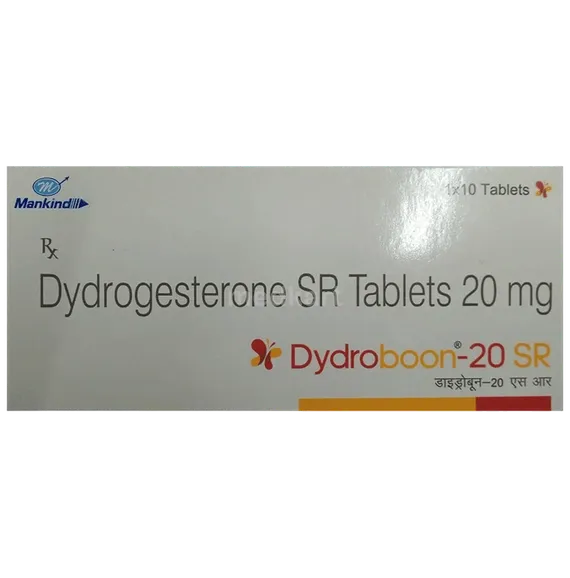 dydroboon 20 sr tablet 10's